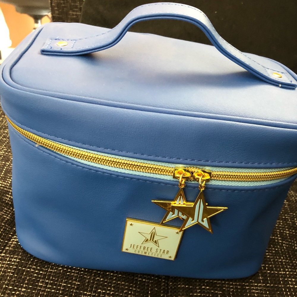 Jeffree Star Blue Cosmetic Bag - New